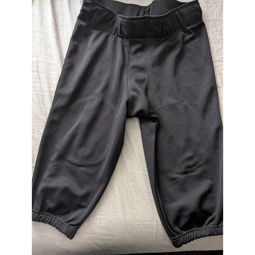 Champro Kids Football Pants Black Integrated Padded Athletic Bottoms Youth